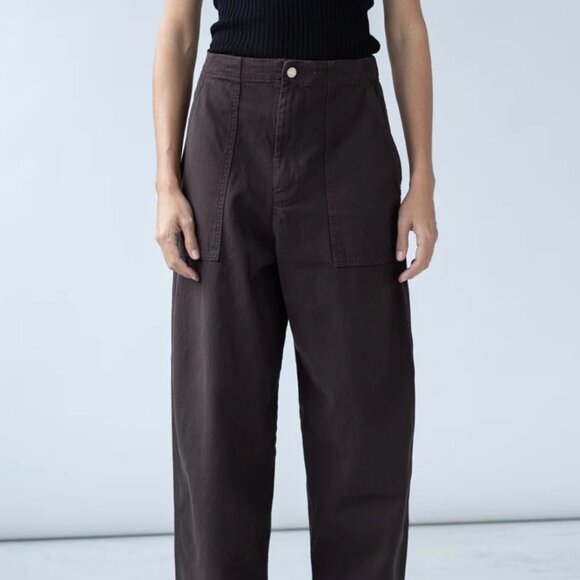 Shaina Mote Painter Pant in Teak - Picture 2 of 13